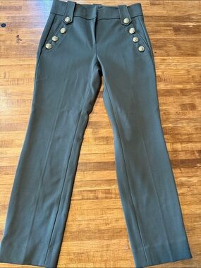 White House Black Market Jolie Straight Luxe Stretch Pants Sz 2 (k1)